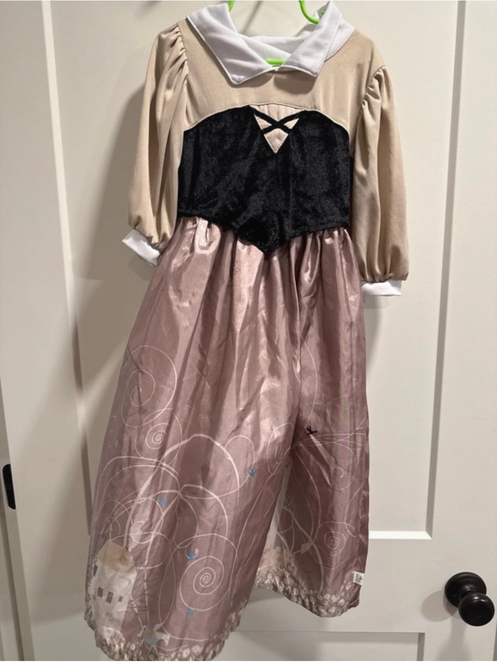 Little Adventures Sleeping Beauty Day Dress Briar Rose - Girls Large 5-7 Years